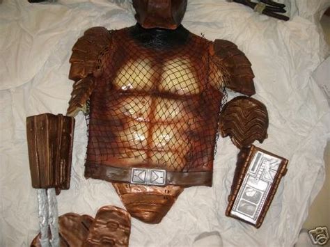 predator prop suit costume armor