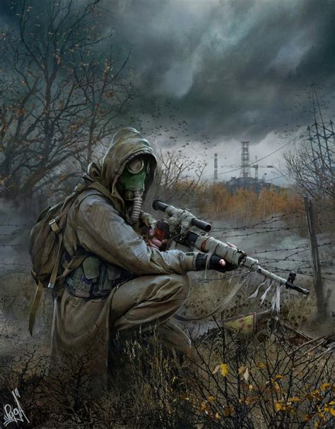 Pin By Maksderf On Stalker Post Apocalyptic Art Post