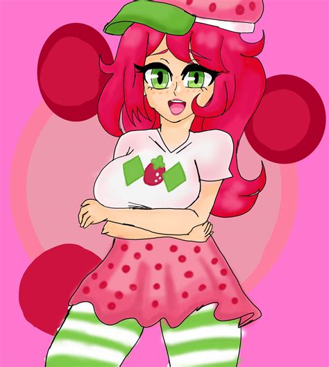 Sexy Strawberry Shortcake Fanart By Vanillawaffer3000 On Deviantart