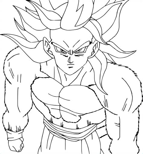 Cool De Coloriage Dragon Ball Sangoku Collection Coloriage Coloriage