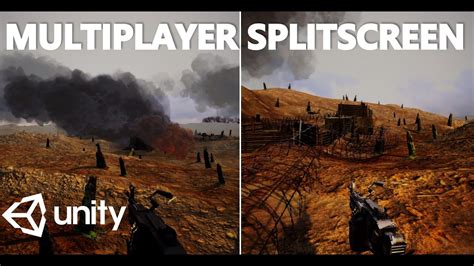 HOW TO CREATE SPLITSCREEN FOR FPS MULTIPLAYER GAMES MINI UNITY