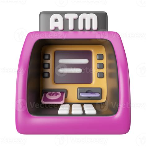Atm 3d Illustration Icon 19031136 Png