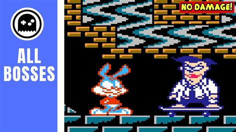 Tiny Toon Adventures Nes All Bosses No Damage Youtube