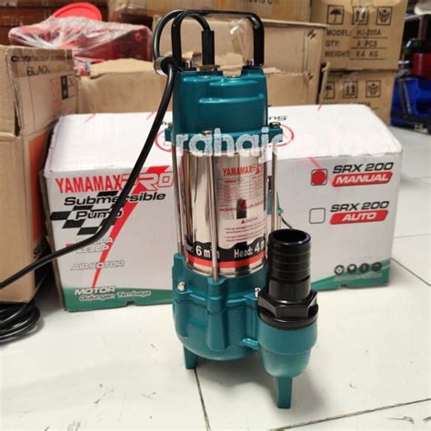 Jual Mesin Pompa Celup Air Kotor SRX200 Manual Yamamax Pro Submersible