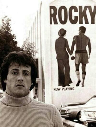 Sylvester Stallone On The Set Of Rocky Rocky Balboa Movie Rocky Film