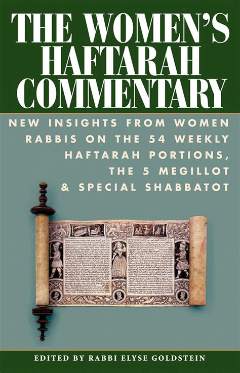 The Womens Haftarah Commentary New Insights From Women Rabbis On The