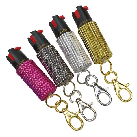 14 Units Blingsting Key Chain Pepper Sprays For Women Discount Pricing