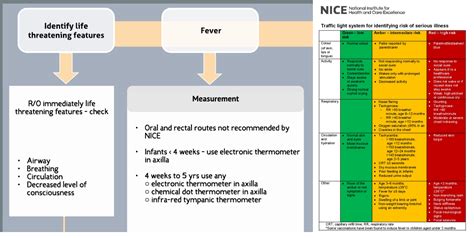 Traffic Light System Paeds: Fever in Under 5s NICE - A4medicine : u ...