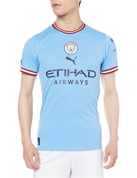 Buy Mens Manchester City Fc Replica Home Football Jersey