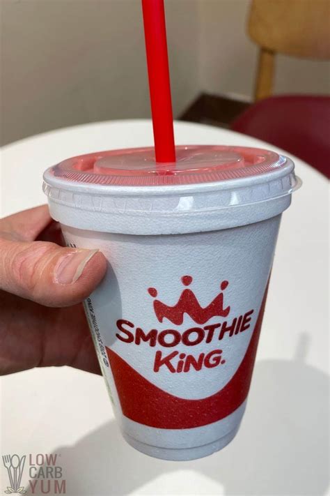 Keto At Smoothie King Low Carb Yum