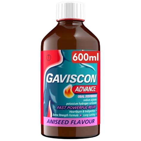 Gaviscon Advance Oral Suspension Aniseed Flavour Mcgorisks Pharmacy