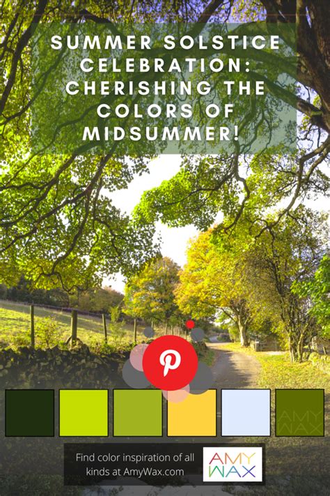 Summer Solstice Celebration: Cherishing the Colors of Midsummer!