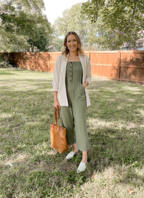 5 Ways To Wear A Jumpsuit For Fall Fall Romper Outfit Womens