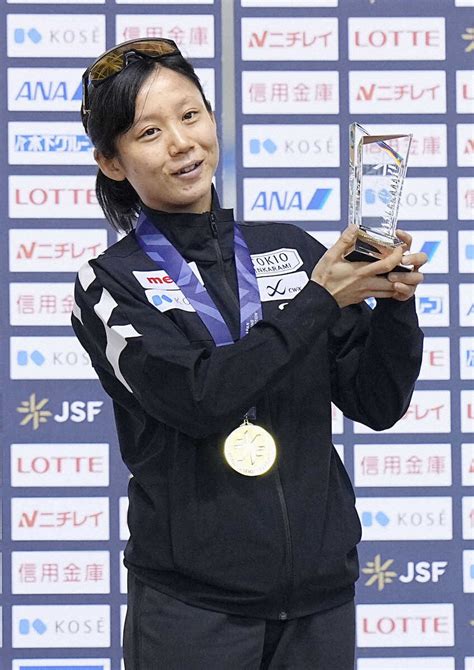 スプリント部門の女子で総合優勝した高木美帆 ― スポニチ Sponichi Annex スポーツ