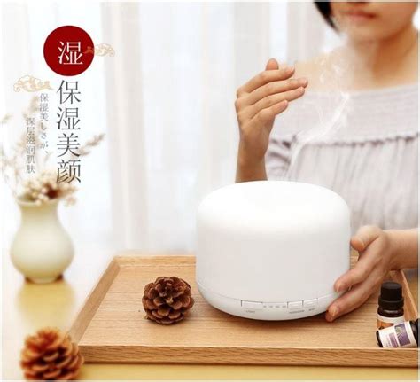 2020 Model ★ Muji Style Aroma Diffuser Humidifer 500ml ★ Free Essential Oil Furniture And Home