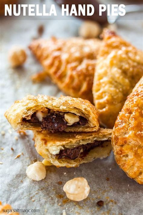 Nutella Hand Pies Recipe Hand Pies Nutella Tart Recipes