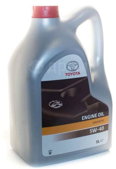 Toyota 5W40 08880-80375-GO 5л в Иркутске и Ангарске, синтетическое, 5 ...