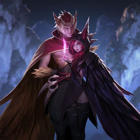 Image Rakan And Xayah Promo 2 Png League Of Legends Wiki Fandom Powered By Wikia