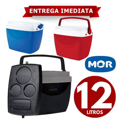 Caixa Térmica 12l Cabe Quantas Latas - Caixa Térmica Cooler 12 Litros Mor Para 12 Latas Mor | Shopee Brasil