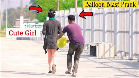 Popping Balloons Blast In Public Seat।update Viral Popping Balloons