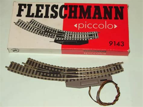 Fleischmann Picolo Aiguillage Electrique Courbe A Droite