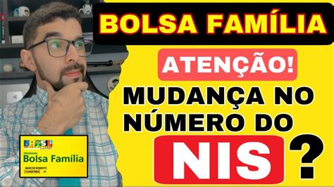 Bolsa Fam Lia O N Mero Do Nis De Todos Os Benefici Rios Vai Mudar Nis