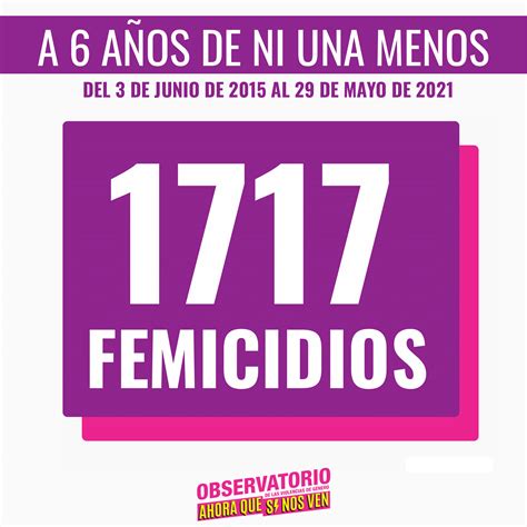 Seis Años De Ni Una Menos El Hito Que Comenzó La Liberación De La