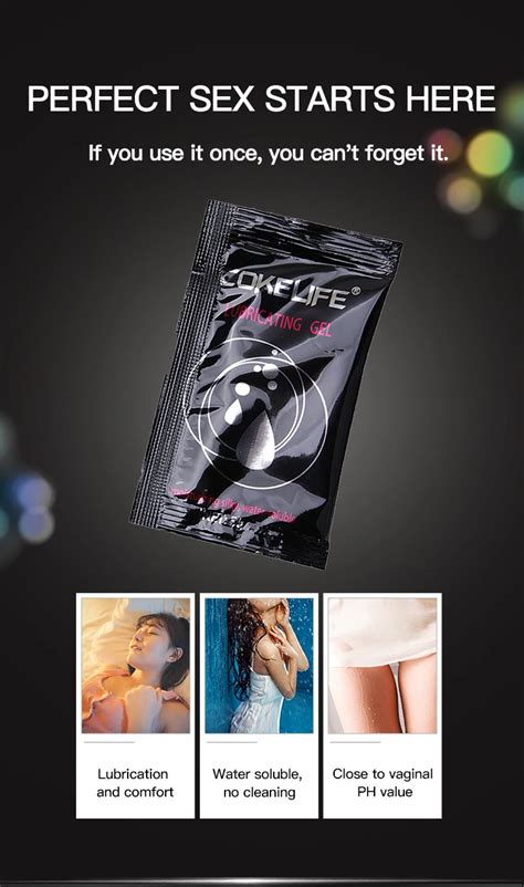 5g Sachet Personal Water Base Lubricant Sex Anal Lube Gel Human