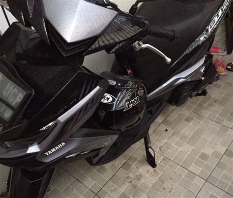 Jual Yamaha Xeon GT 125 Eagle Eyes Black 2014 KM Rendah Pajak