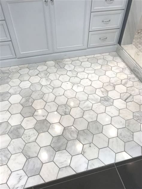 Hexagon Bathroom Floor Tile Ideas – Flooring Ideas