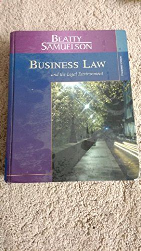 Business Law And The Legal Environment Standard Edition Legal