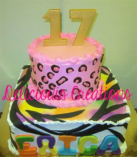 Funky Birthday Cake - Colorful and Unique