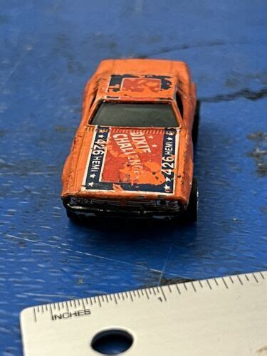 Vintage Hot Wheels Mattel Dodge Dixie Challenger Hemi