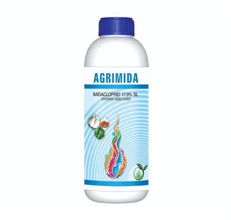 Agrimida Imidacloprid 17 8 SL Systemic Insecticide Plastic Bottle 1