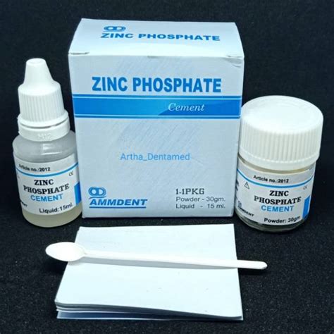 Jual Zinc Phospate Cement Fosfat Base Dental Elite Cement Exp Mar 2024 Shopee Indonesia