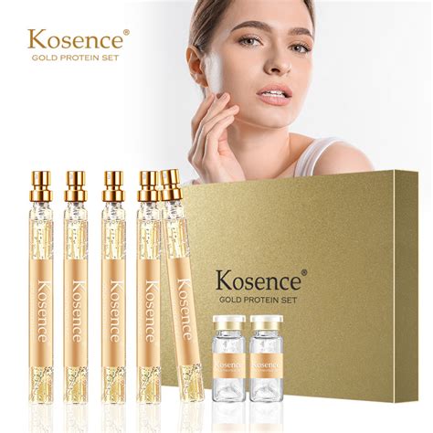 Kosence Platinum Extract Essence Hydrolyzed Silk Golden Line Collagen