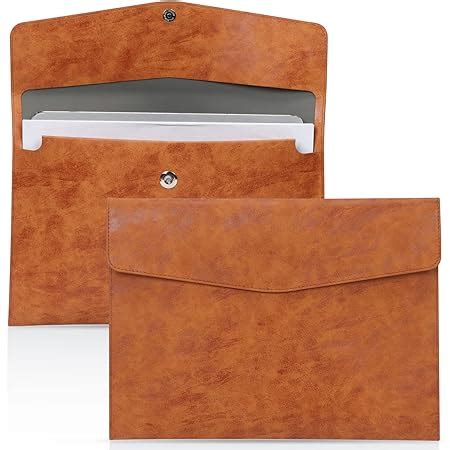 Amazon Enyuwlcm PU Leather A4 File Folder Document Holder