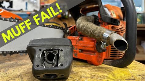 Echo Cs Chainsaw Muffler Mod Fail Youtube