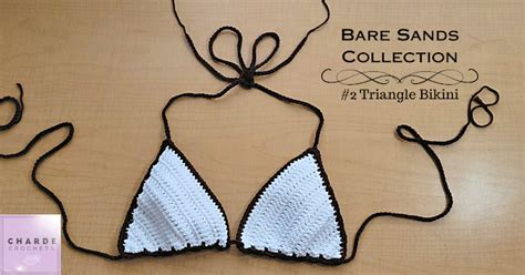 Crochet Triangle Bikini Top Free Pattern