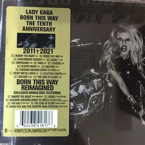 Lady Gaga Born This Way The 10th Anniversary 2cd Hobbies And Toys