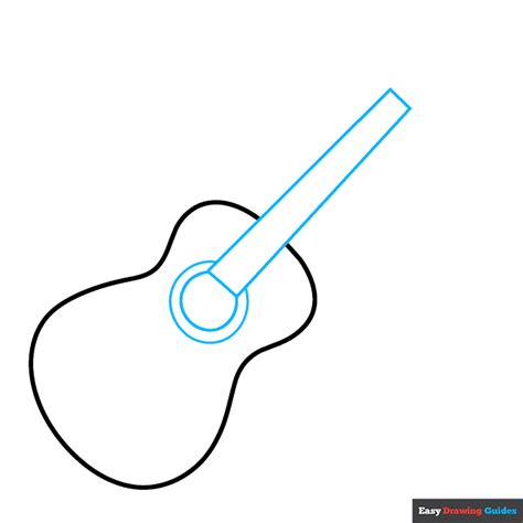 How To Draw A Guitar Step By Step Easy