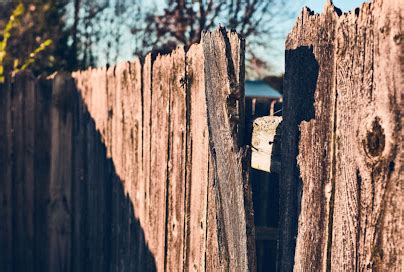 Should You Repair Or Replace Your Wooden Fence Buy Wood Fencing