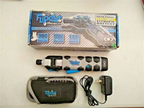 Speed Hex Flipout Multi Angle Rechargeable Power Screwdriver Case