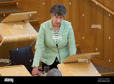 Edinburgh Scotland Uk 15 May 2024liz Smith Msp At The Scottish