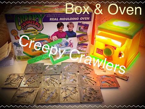 Creepy Crawlers Workshop Vintage Oven Moulding Set 90s Insect Toy Boys