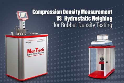 Compression Density Vs Hydrostatic Weighing