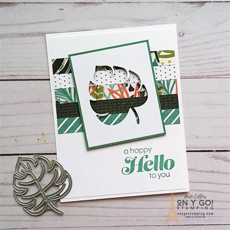 Quick Handmade Cards Using Patterned Paper And Negative Space On Y Go