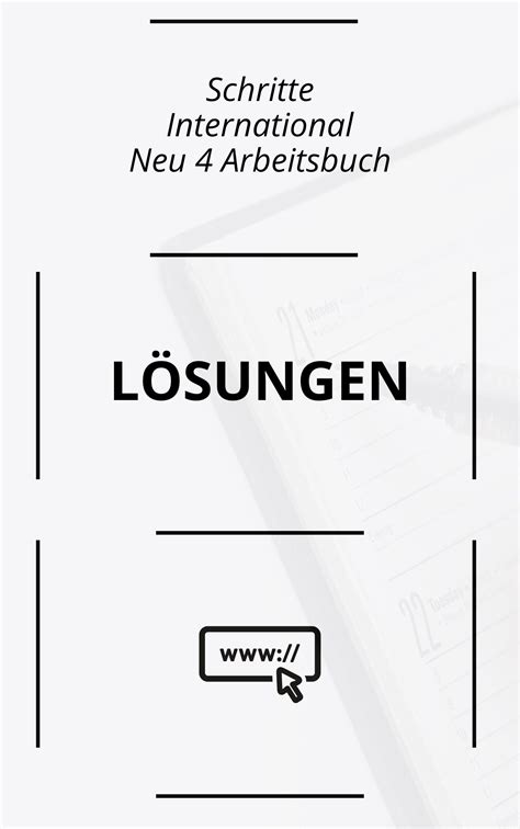 Schritte International Neu Arbeitsbuch L Sungen