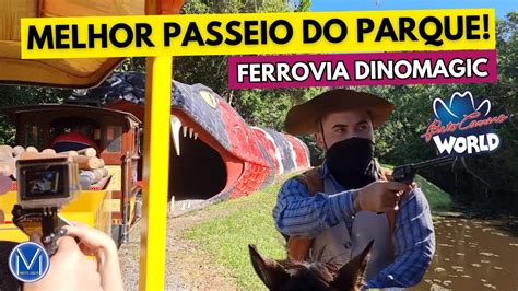 Ferrovia Dinomagic Do Beto Carrero World Atualizado Vem Curtir