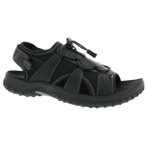 Drew Mens Waves Sandals With Stretch Toggle Closure